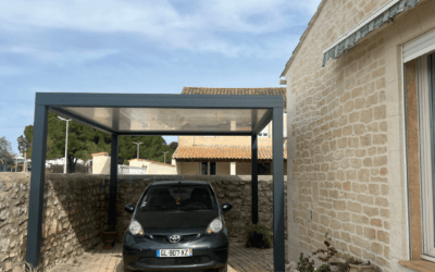 Installation carport Bellegarde