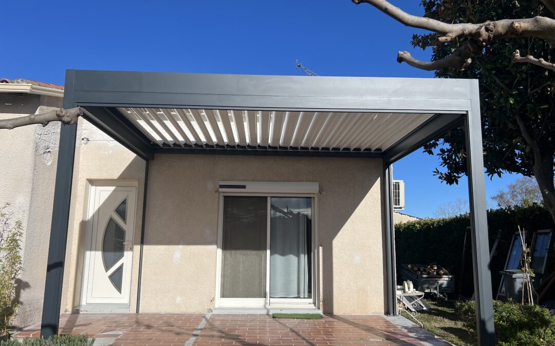 Installation Pergola Bioclimatique Bellegarde