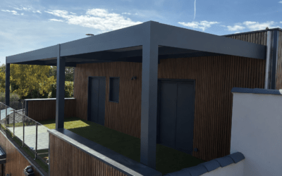 Pergola toit fixe aluminium